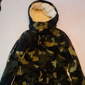 Hollister Camo Coat